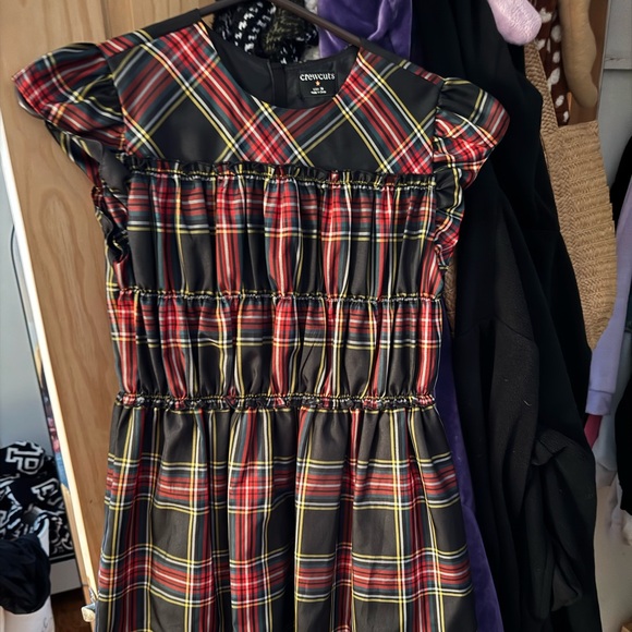 J crew / Crewcuts Gilrs size 10 plaid dress - Picture 1 of 4